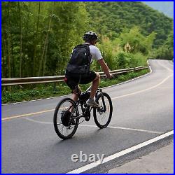 1000W Electric Bike Motor Conversion Kit 26 eBike Rear Wheel Drive LCD Display