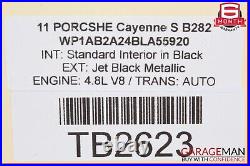 11-18 Porsche Cayenne 958 S Rear Trunk Lid Lock Latch Actuator Drive Motor OEM