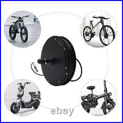 36V 500W Electric Bicycle Ebike Rear Wheel Brushless Gearless Drive Motor Hub