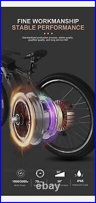 48V 1000W 72V 3000W Electric Bike Conversion Kit Front Rear Drive Motor Wheel