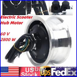 60V 2800W Brushless Electric Scooter Hub Motor Front Drive & Rear Drive Durable