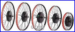 CSC 1000W Direct Drive Hub Motor 1500W Electric Bicycle Rear Wheel Ebike Kit 48V