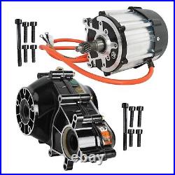 Electric ATV Golf Cart Rear Axle kit Go kart Buggy 72V 1500W Differential Motor