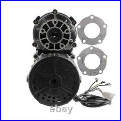Front+Rear Drive Axle Kits 1000W 1500W Differential Motor Full Kit 6'' 7'' Tires