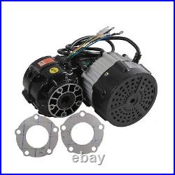 Front+Rear Drive Axle Kits 1000W 1500W Differential Motor Full Kit 6'' 7'' Tires
