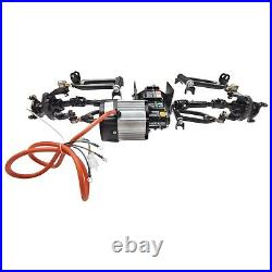 Front Rear Drive Axle Kits 1000W Differential Motor Wheel Tracks Buggy Mower ATV