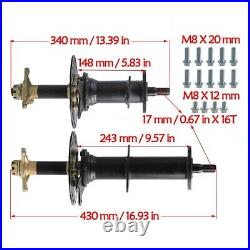 Rear Axle Kit 48V 1000W 72V 1500w Electric Differential Motor Go Kart Vehicles